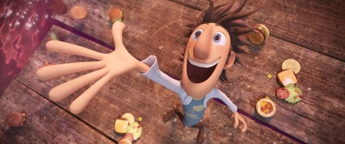 Cloudy with A Chance Of Meatballs 2 (2013) Telugu Dubbed Movie Screen Shot 1