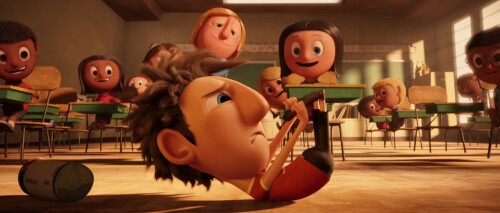 Cloudy with a Chance of Meatballs 1 (2009) Telugu Dubbed Movie Screen Shot 1