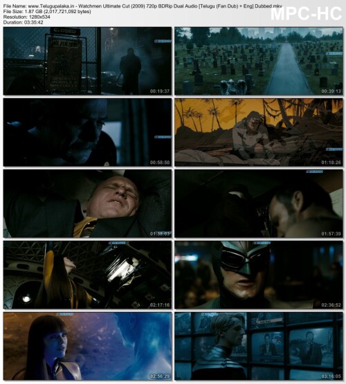 Watchmen Ultimate Cut (2009) Telugu Dubbed Movie Screen Shot 1