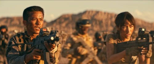 Battlefield Fall of the World (2022) Telugu Dubbed Movie Screen Shot 5