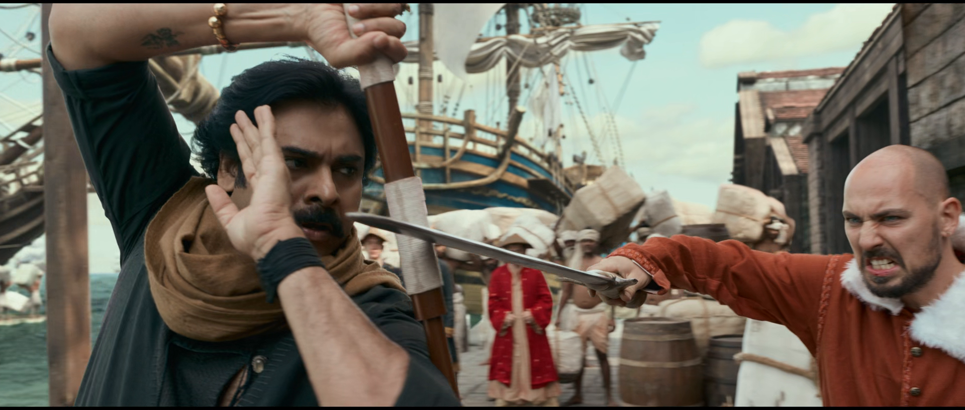 Screenshot of Hari Hara Veera Mallu: Part 1 &ndash; Sword vs Spirit  Full HD Hindi ORG (2025) &bull; Hindi Dubbed on MovieLinkBD